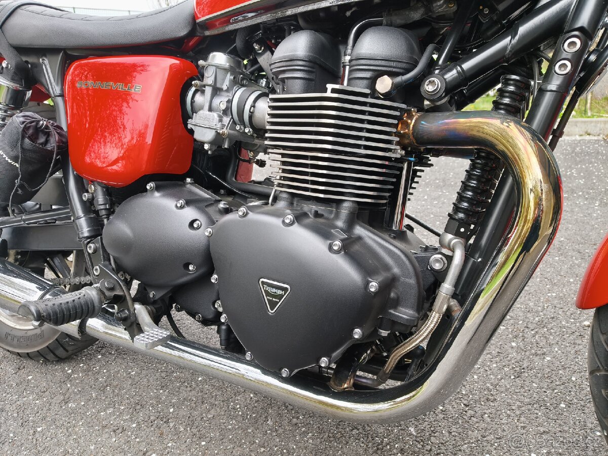 prodám motorku Triumph Bonneville - 8