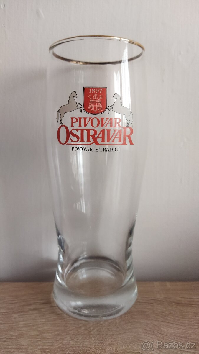 Pivní sklenice Ostravar - 8