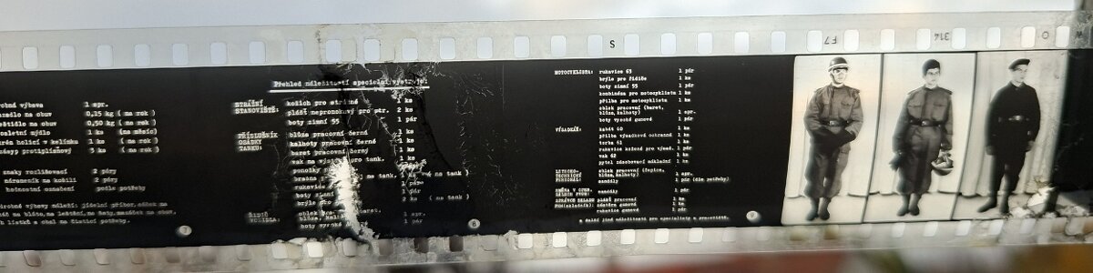 Vojenské výukové diafilmy ČSLA – 5 kusů - 8