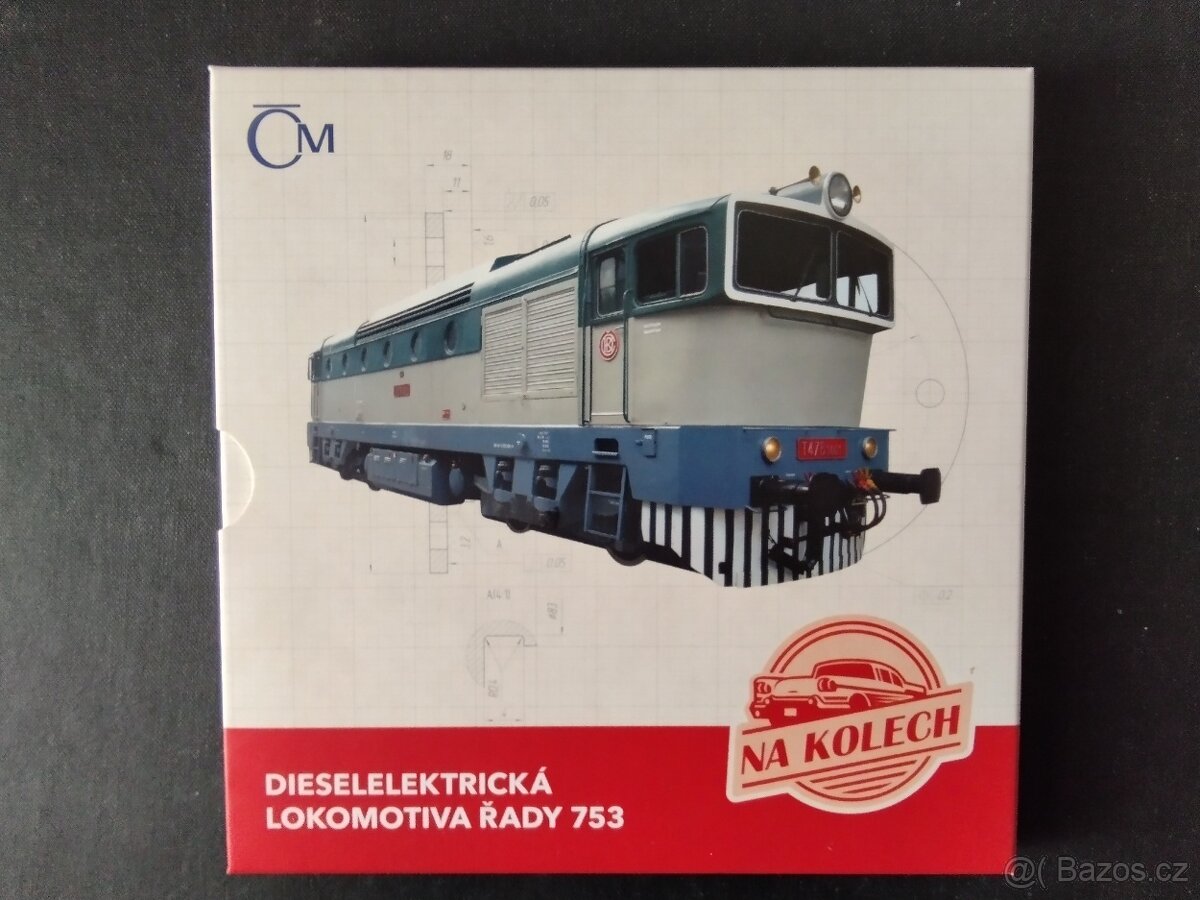 Stříbrné mince" Na kolech" kompletní sada, bezvadná stav - 8