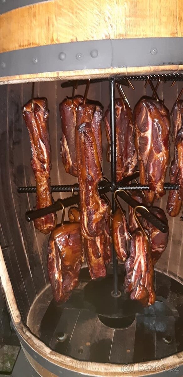 Udírna z dubového sudu - 8