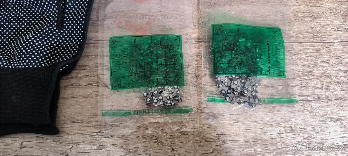 Aku řetězová pila 8" pro Makitu baterie 18V + bohaté přísl. - 8