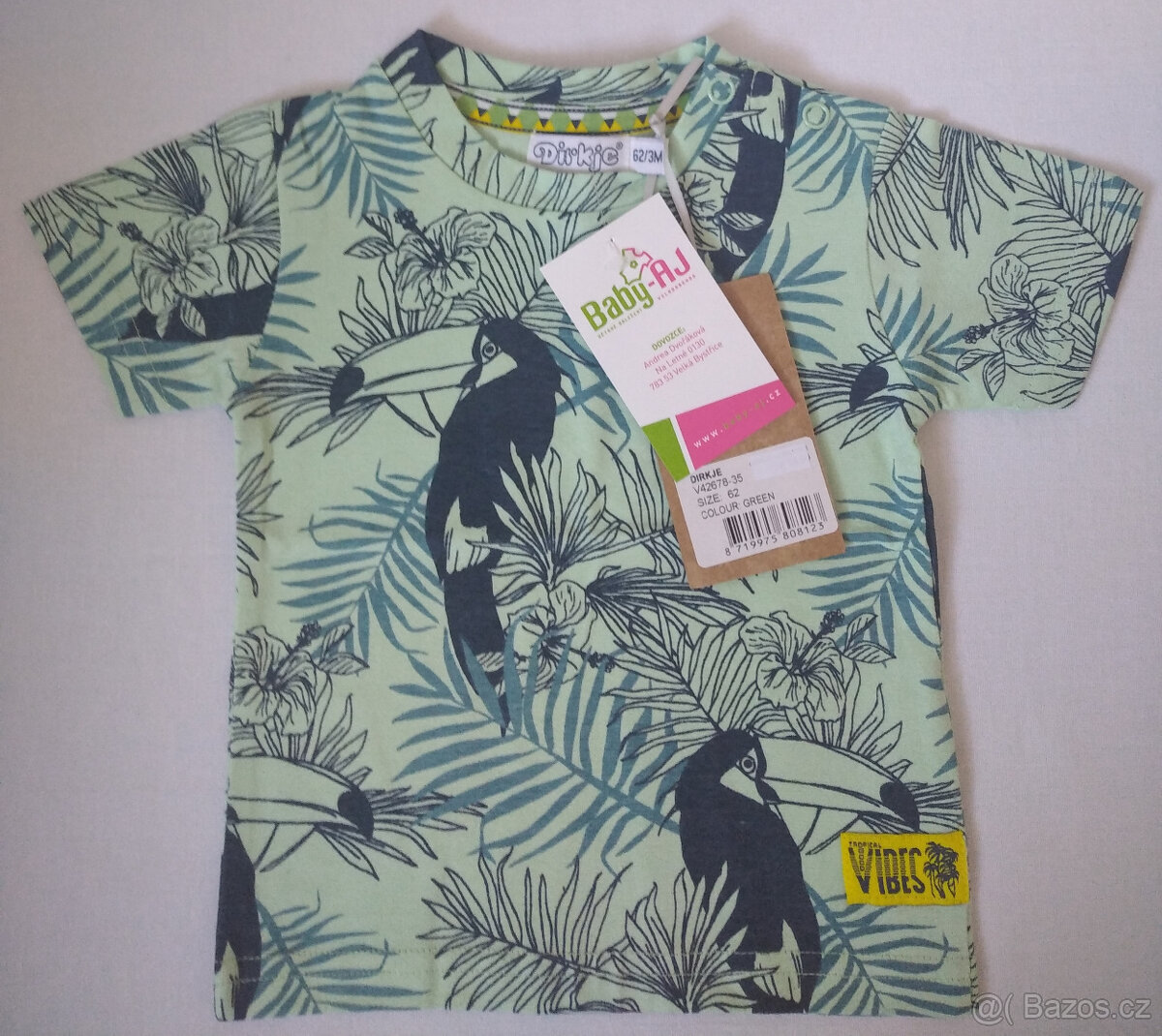 NOVÁ chlapecká trička vel.62-74 25Kč/ks - 8