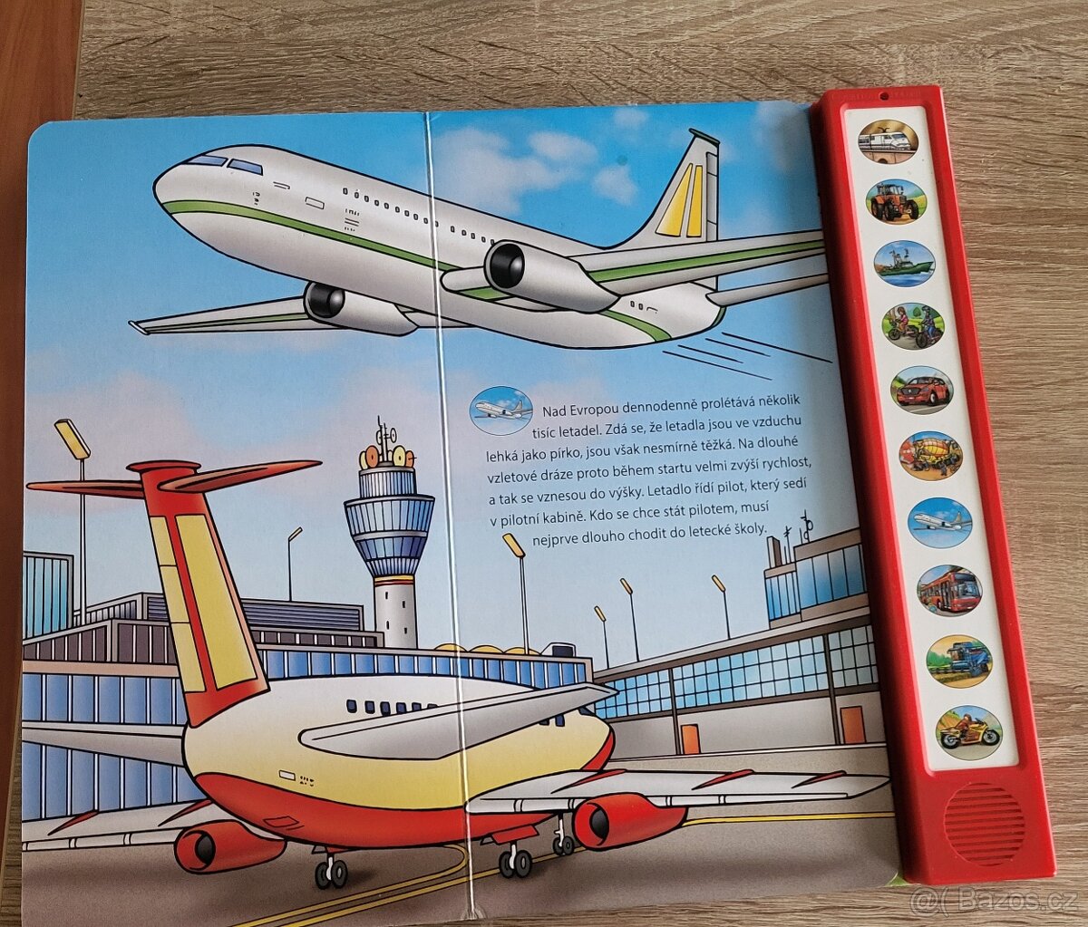 Moje zvukova knizka 10 zvuku vozidel - 8