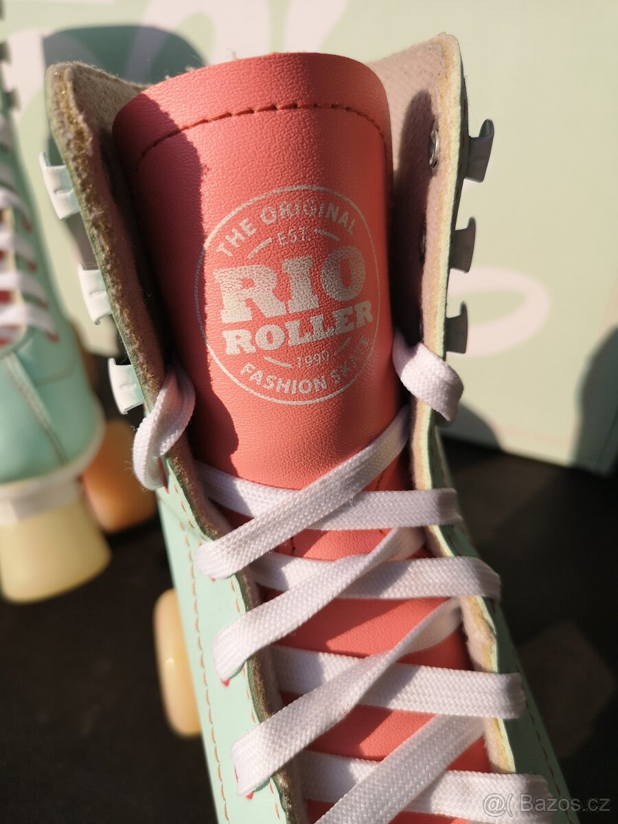 Rio roller kolečkové retro brusle - 8