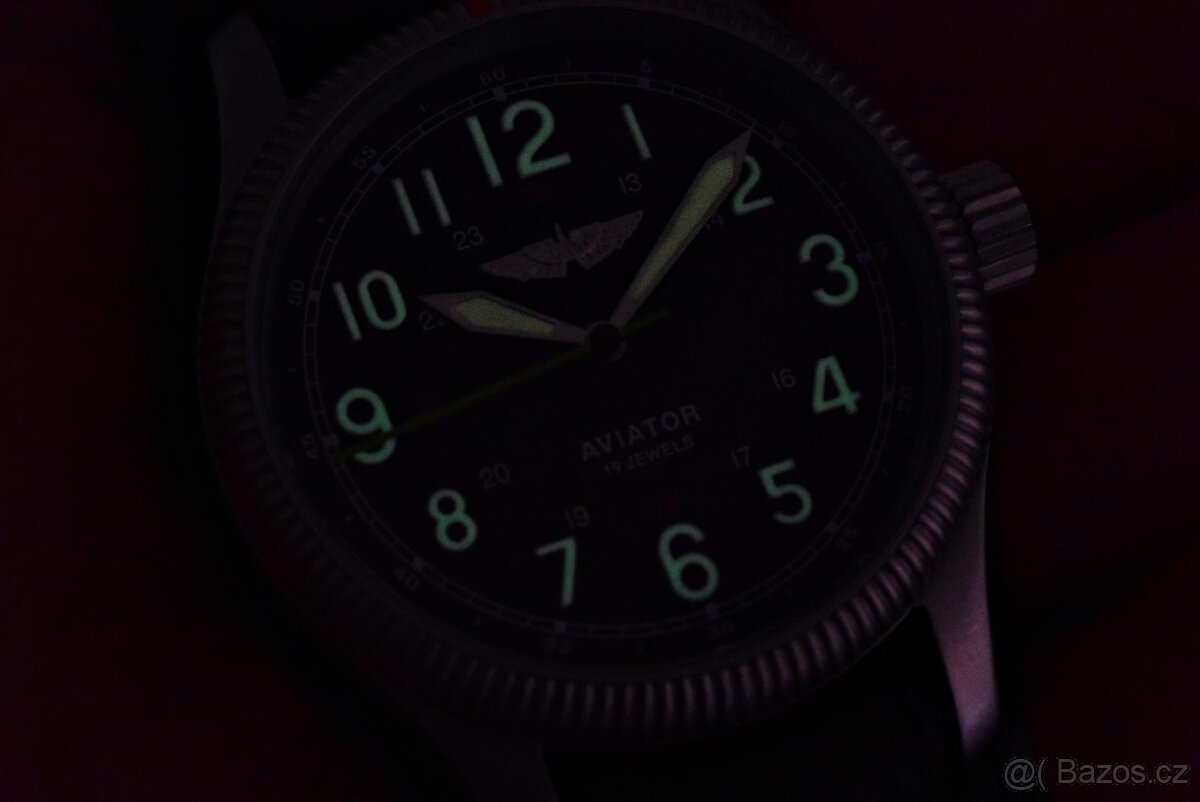 Letecké Hodinky Raketa AVIATOR TOP STAV - 8