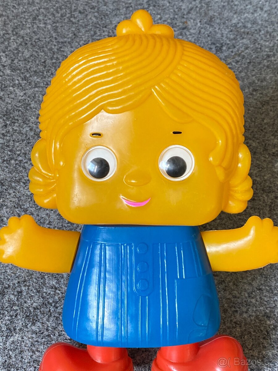 hračky staré hračky plastová panenka retro hračka panna - 8