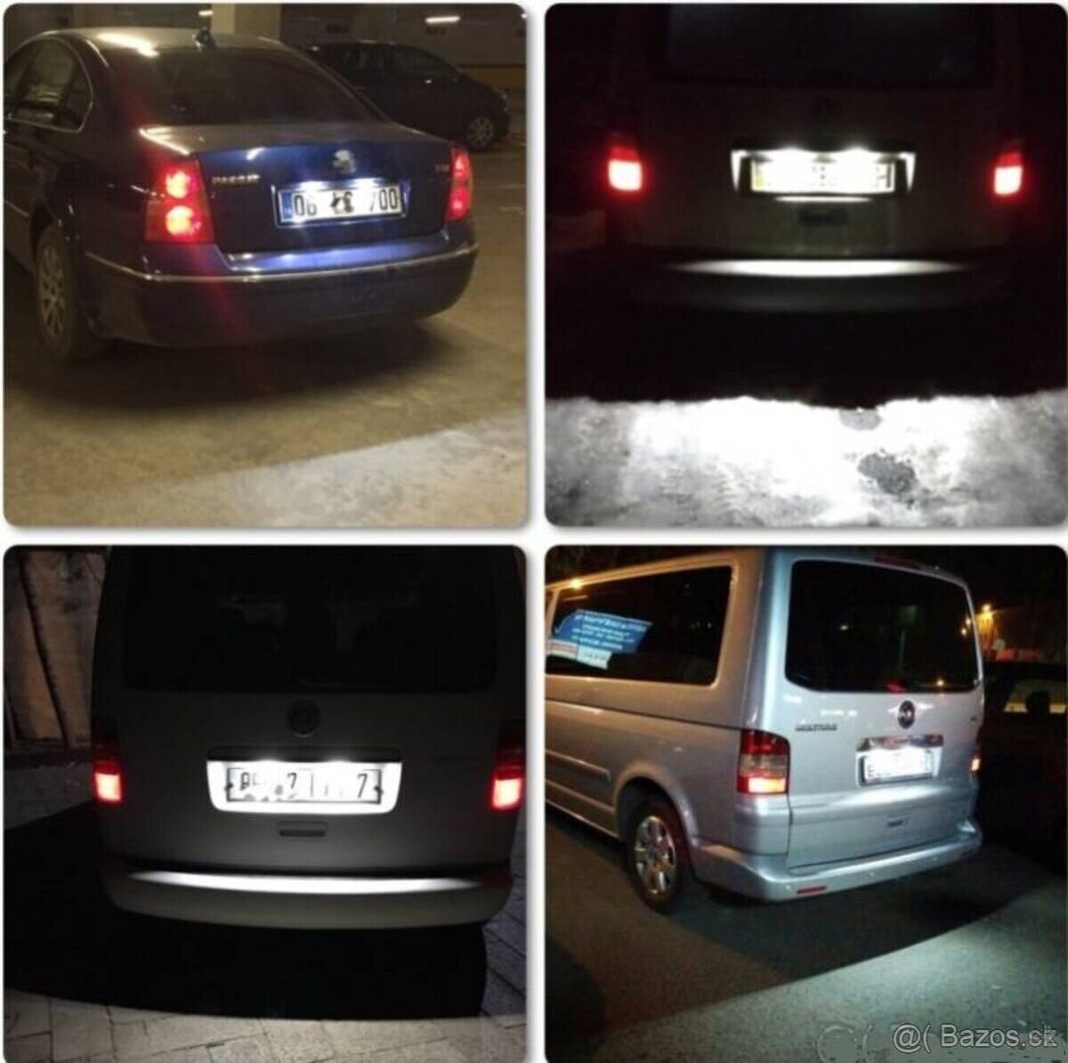 LED OSVETLENIE ZNACKY SPZ EVC - CANBUS - 8