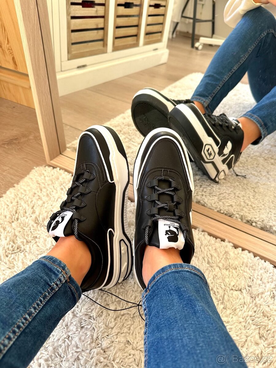ČERNÉ TENISKY KARL LAGERFELD - 8