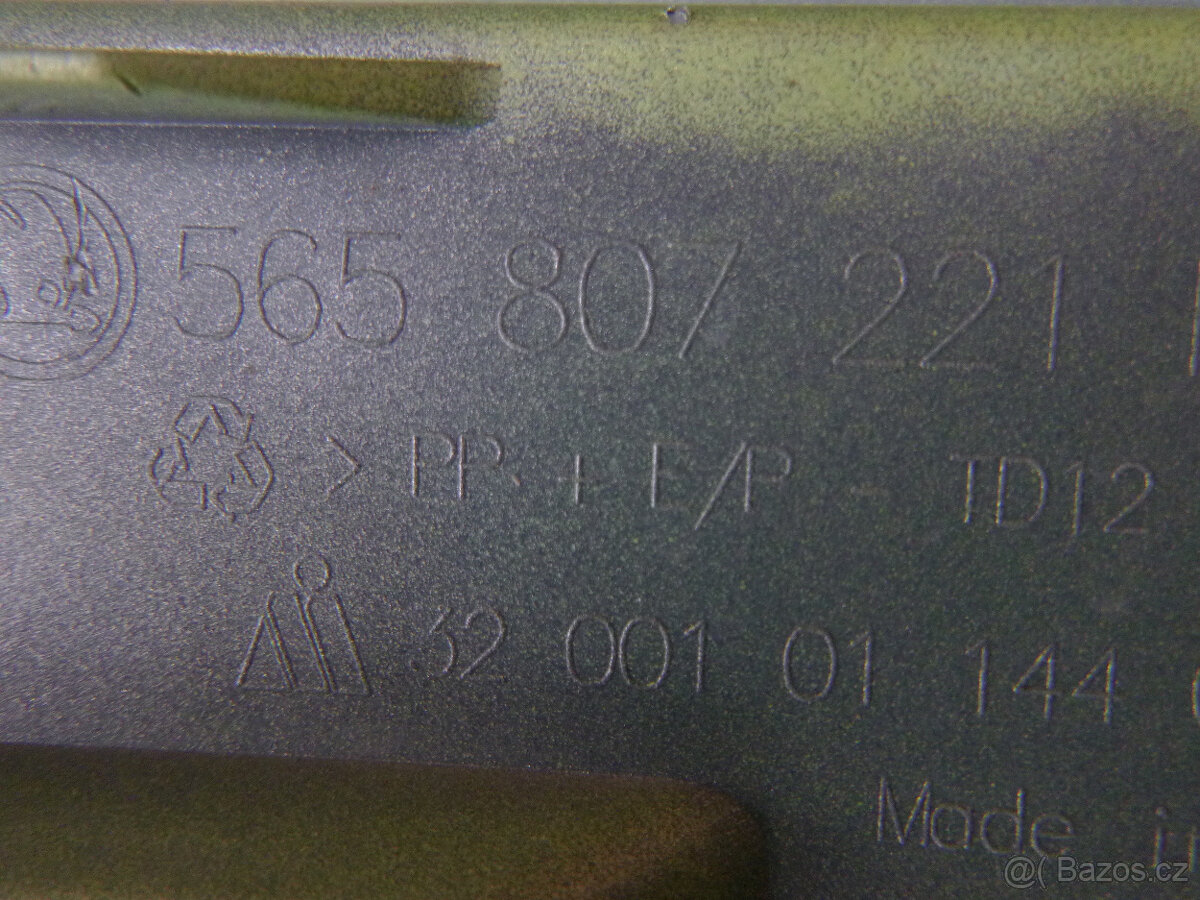 Škoda Kodiaq lift orig kapota 565823155B nárazník 565807221 - 8