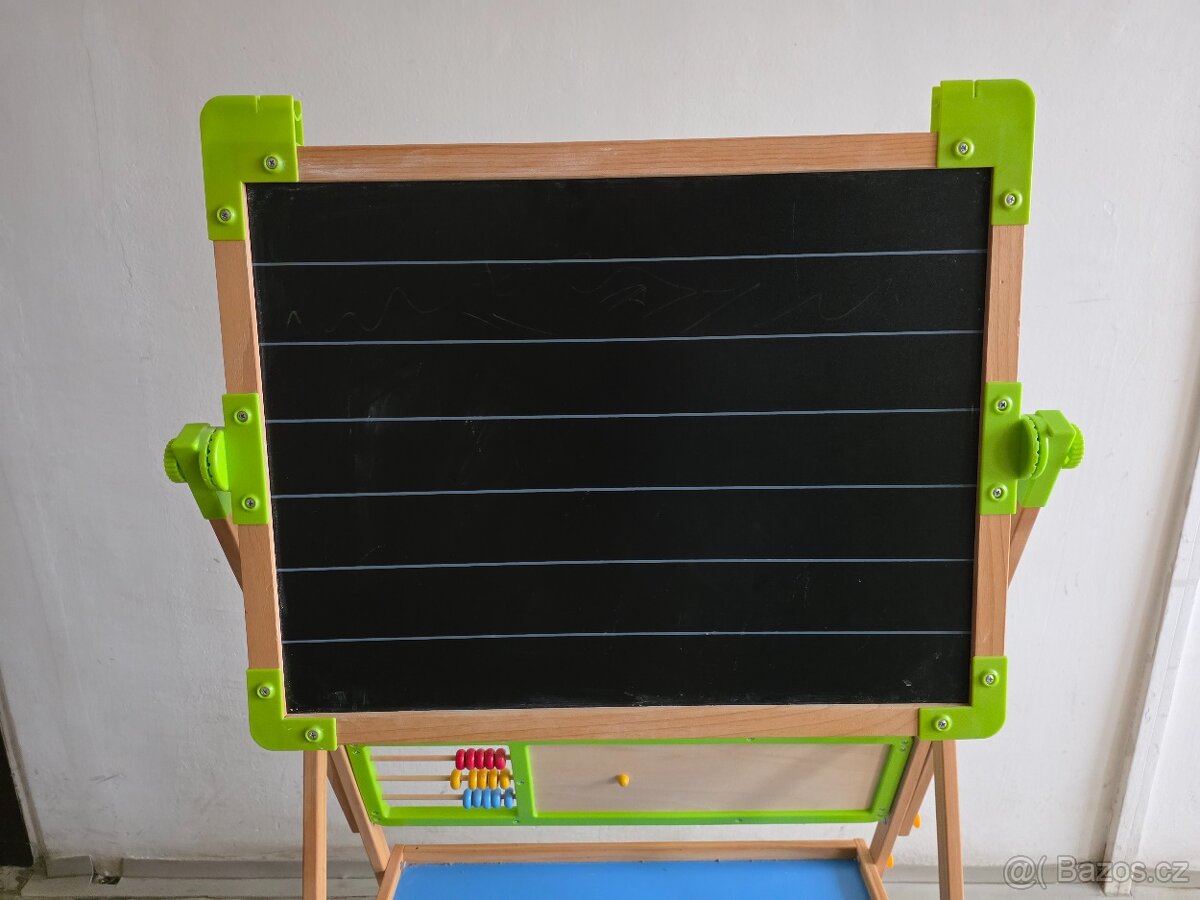 Tabule pro děti na fixy a křídy, magnetická - 8