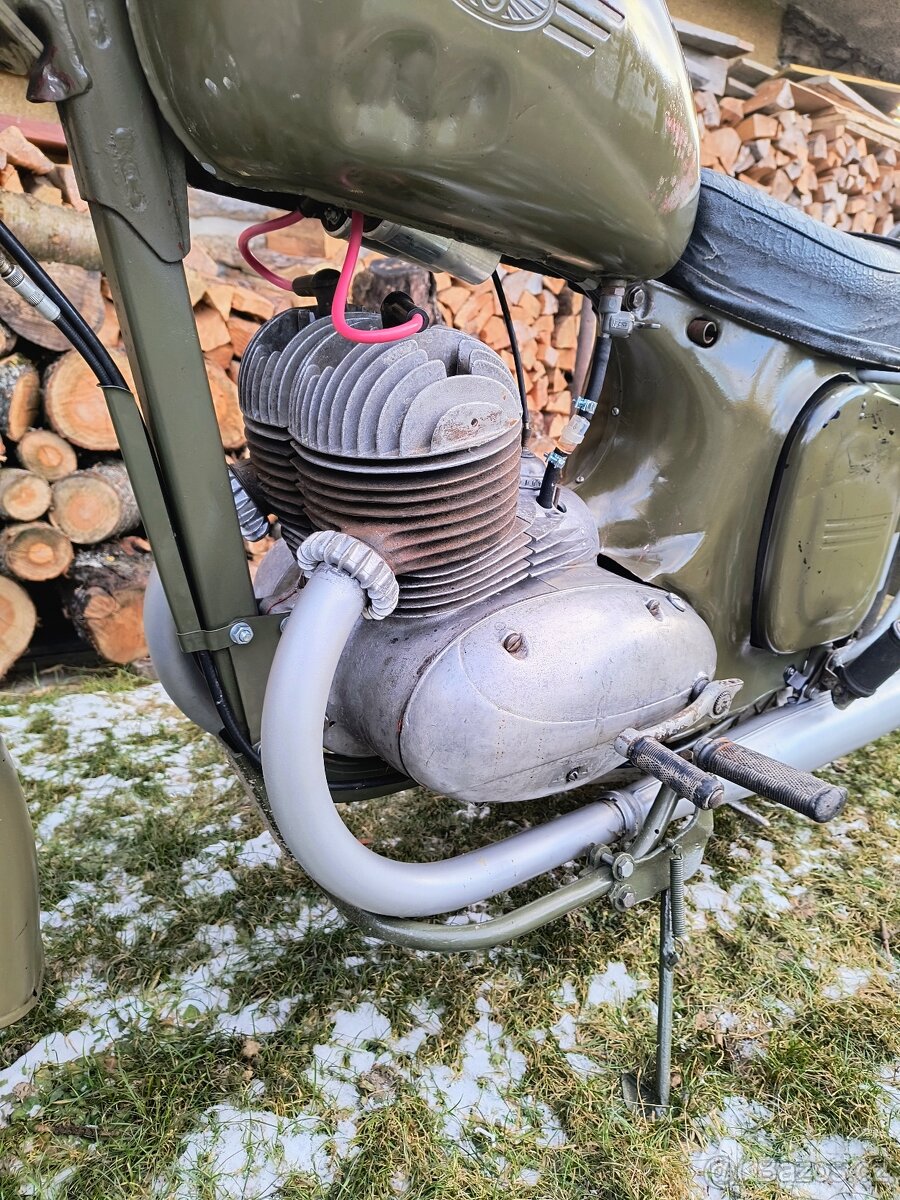 Jawa 350/360-0 vojenská - 8