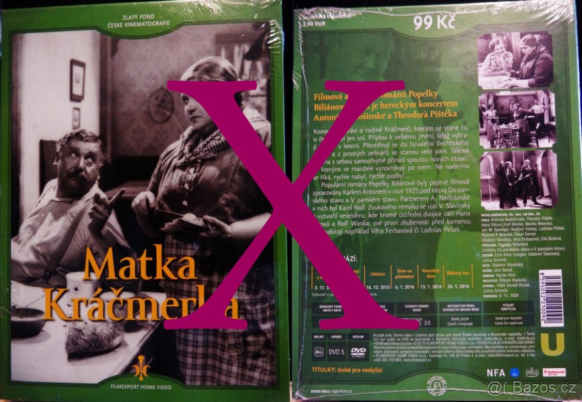 Staré české filmy pro pamětníky na DVD 2 (komedie) - 8