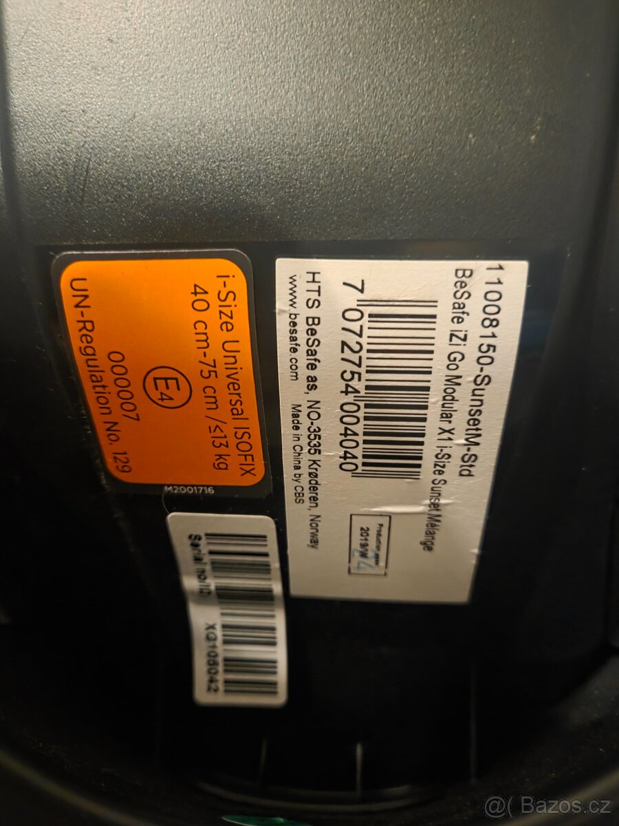 Autosedačka vajičko Be Safe - 8