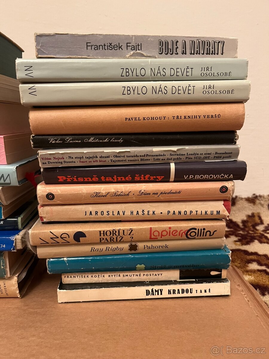 Starší knihy - 1950 - 1999 Romány/Povídky/Dobrodružné/Humor - 8