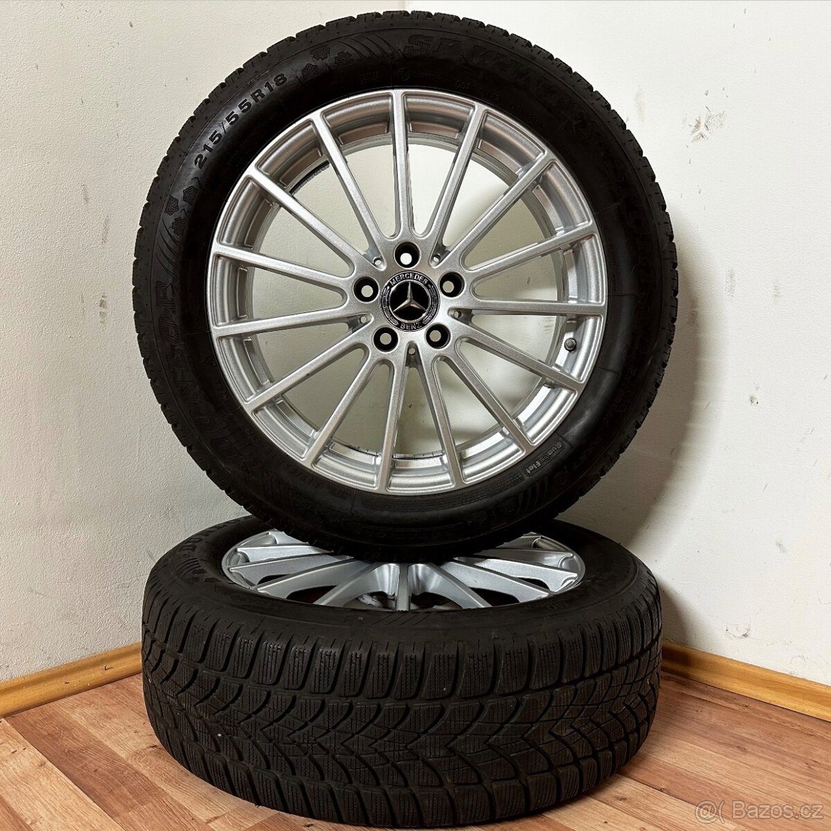 MERCEDES GLA / VITO 5x112 R18 ET38+ZIMNÍ 215/55R18 - 8