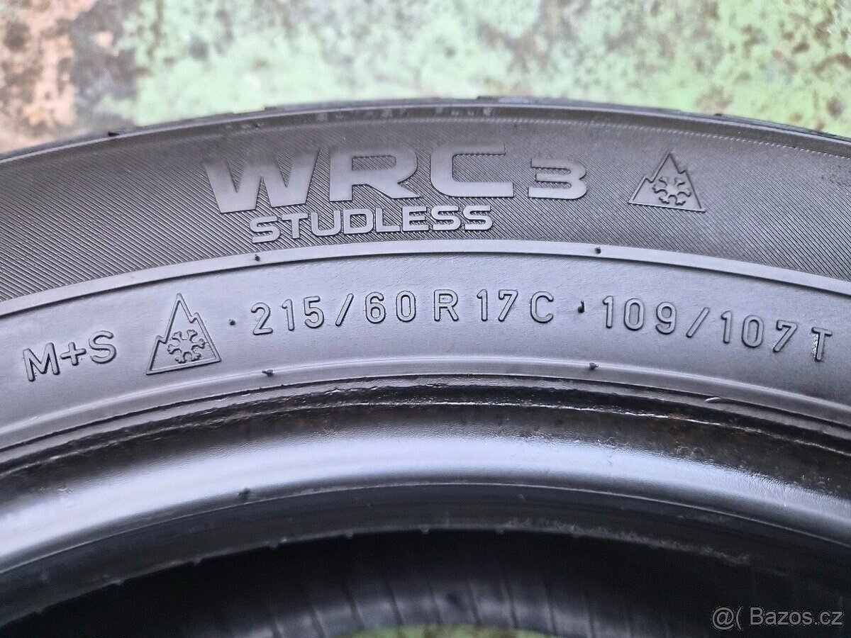 Sada zimních zátěžových pneu Nokian WRC3 215/60 R17C - 8