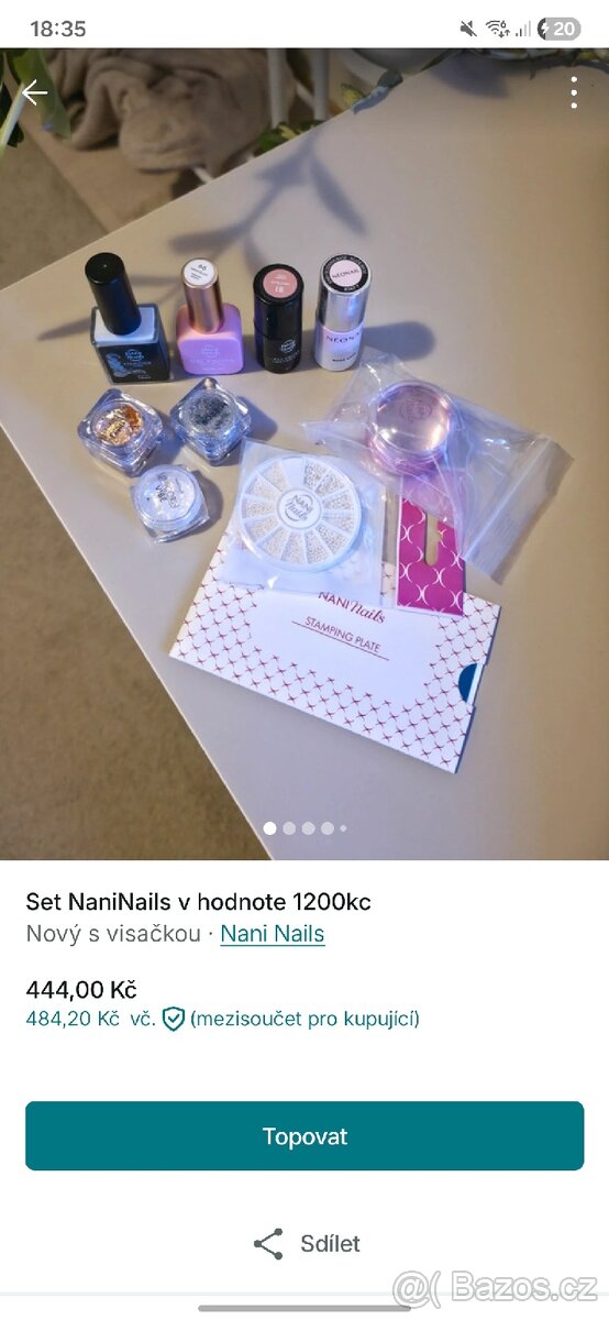 Naninails mix - laky, ozdoby v hodnote 1200 kc - 8