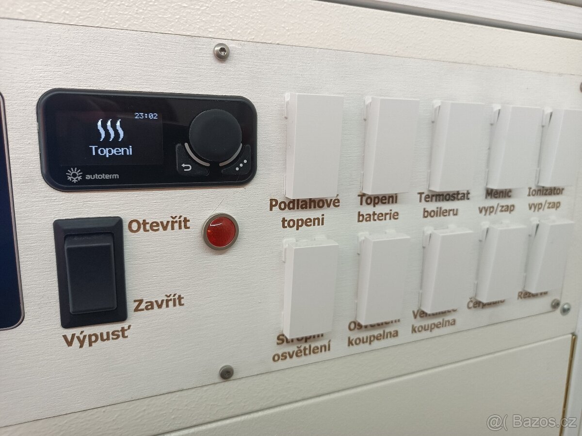 Prodám obytnou dodávku Citroen Jumper 3.0 HDI, 200 PS - 8