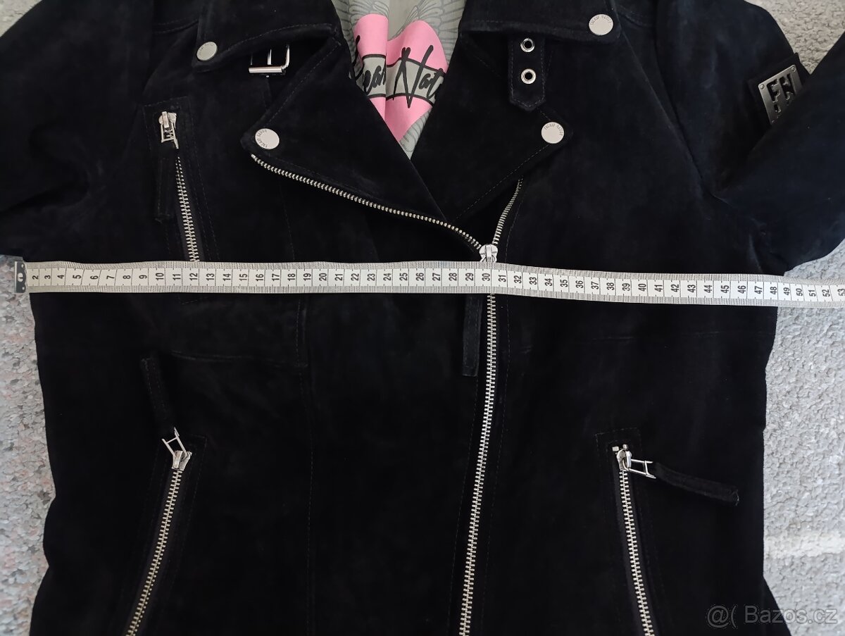 Kožená bunda křivák - 8