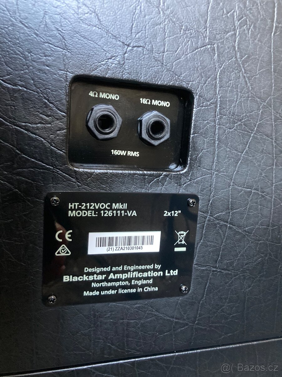 Blackstar HT-5RH MkII Lampový kytarový zesilovač + Box HT212 - 8