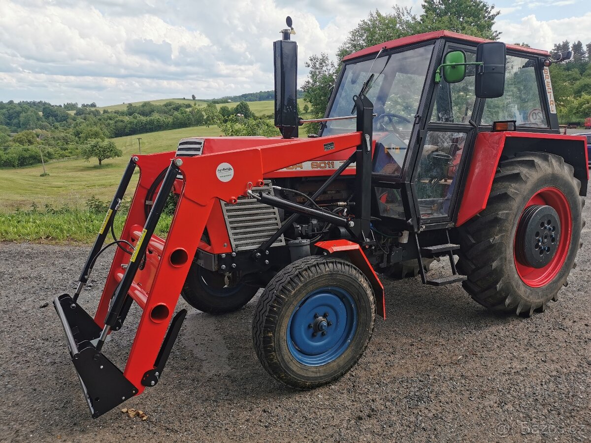 MONTÁŽE ČELNÍHO NAKLADAČE NA ZETOR, ZDARMA JOYSTICK A VIDLE - 8