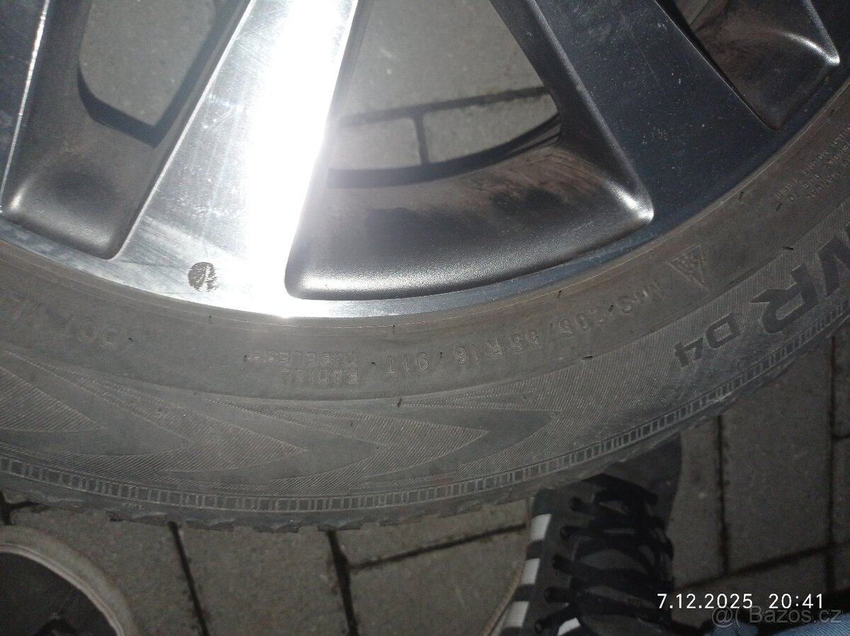 Pěkne ZIMNI 16" al kola ORIGINAL HYUNDAI i30 r.v.2019 - 8