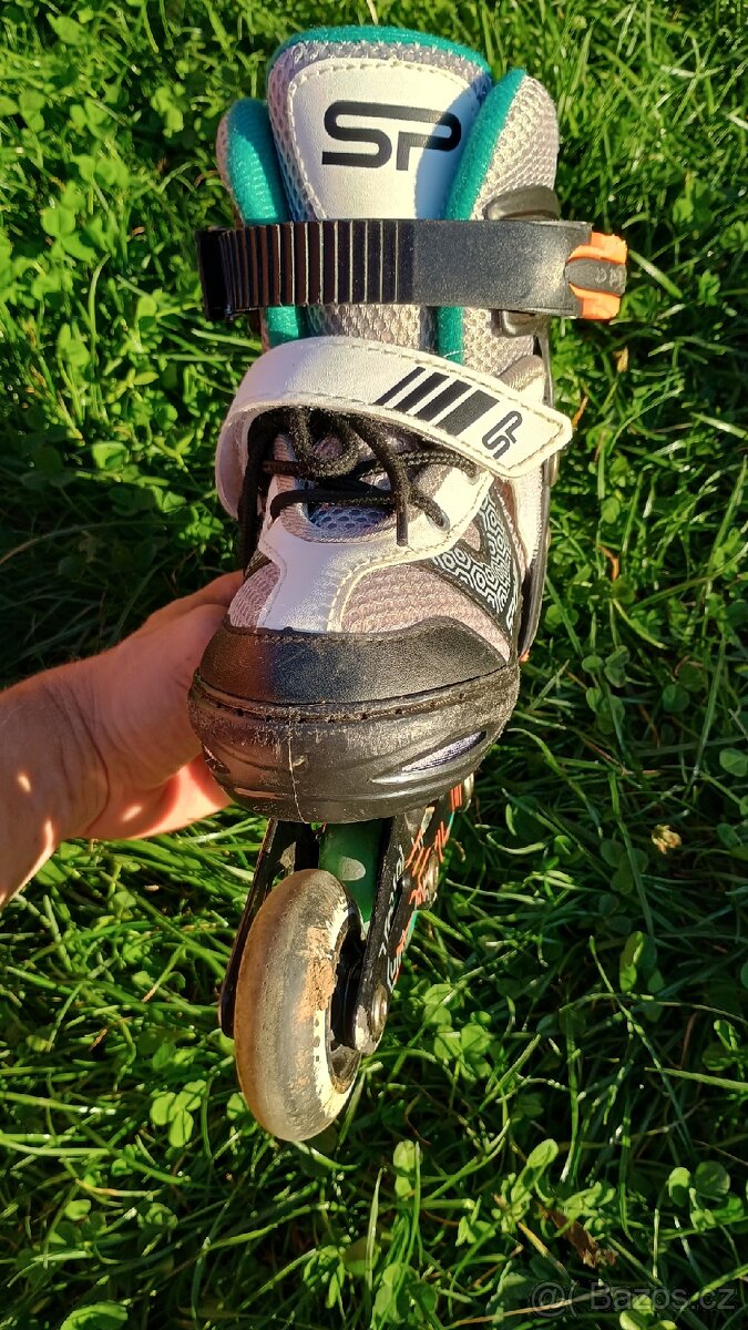 Dětské rostoucí kolečkové brusle 28-32 - 8