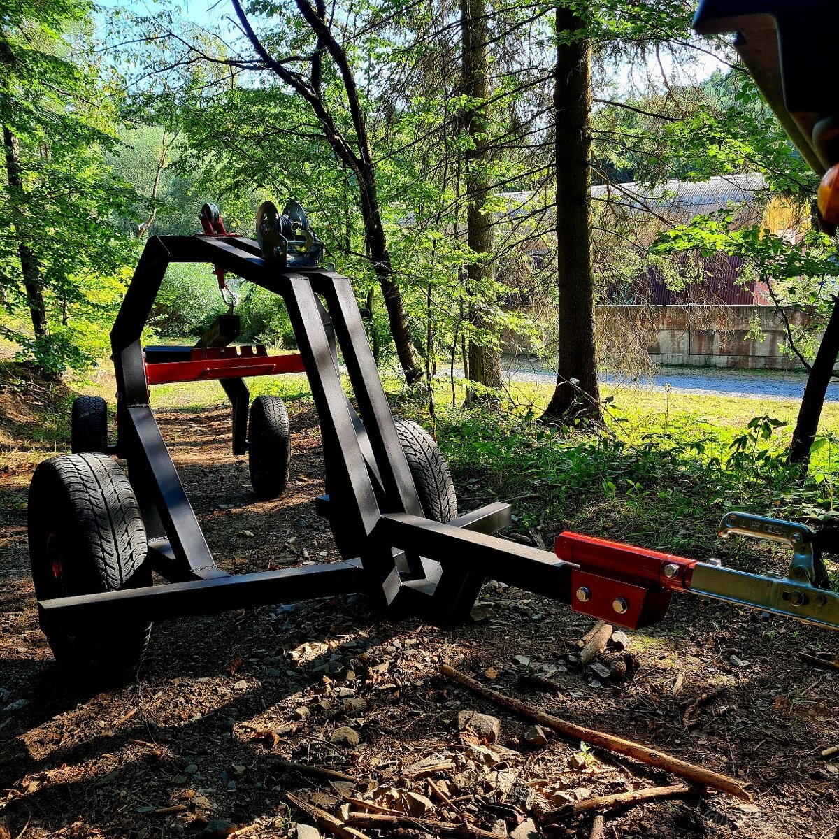 Vyvážečka dřeva kulatiny s navijakem - 8