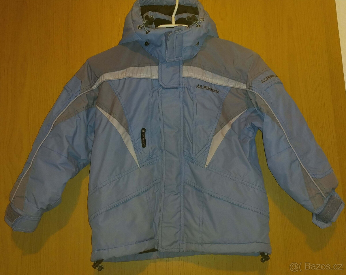 Pěkna zimni značková bunda ALPINE PRO o vel. 116. - 8