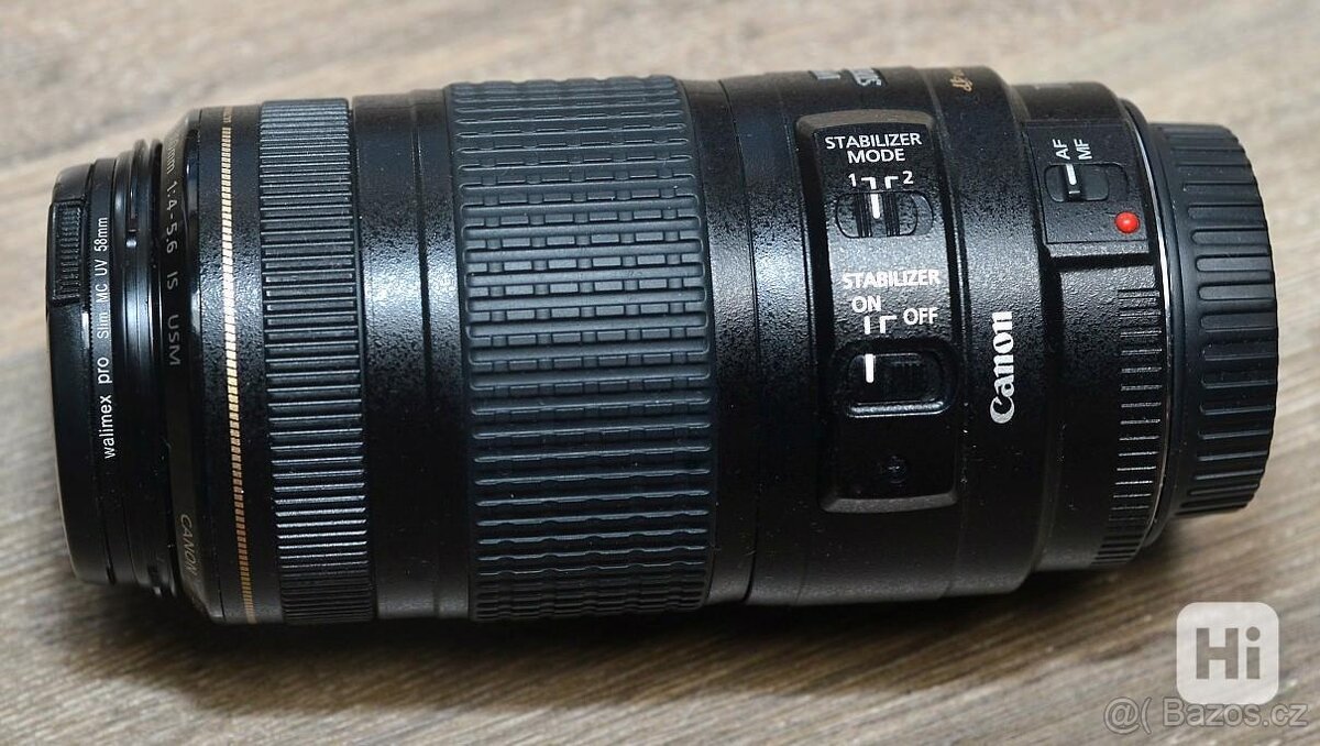 Canon EF 70-300mm F/4-5.6 IS USM F.F. UV - 8