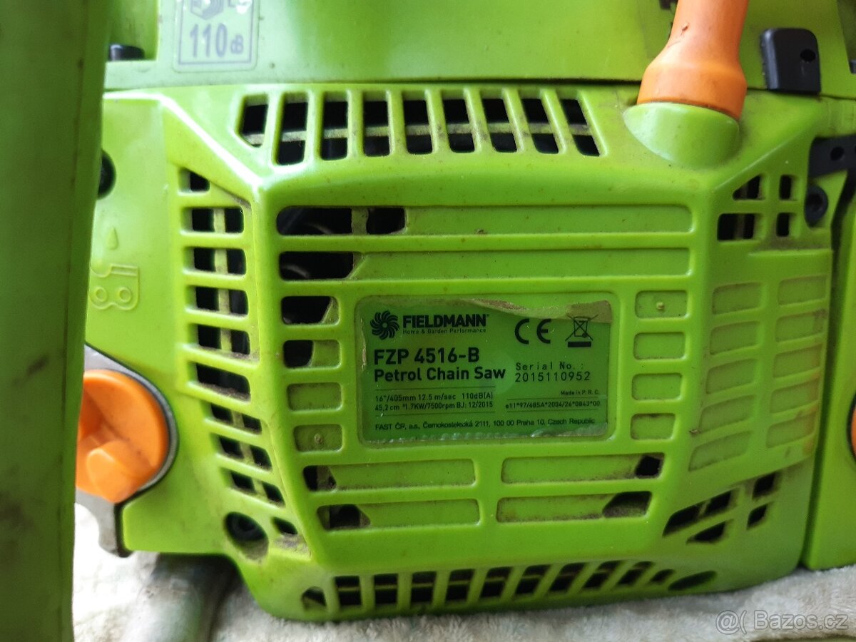 Benzínová motorová pila Fieldmann FZP 4516-B - 8