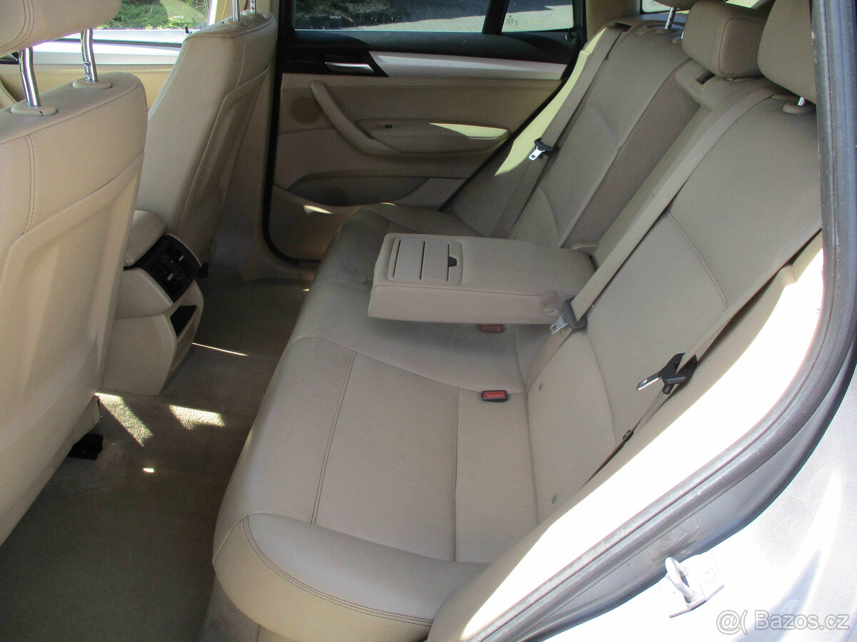 BMW X3 2,0dA xDrive 135kw Kůže Xen bez koroze 2011 - 8