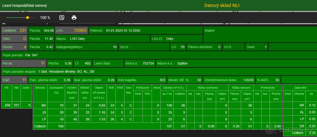 Prodáme pozemky v k.ú. Spálov - 8