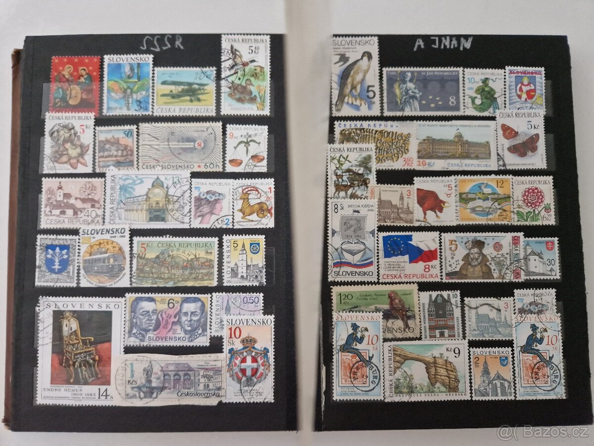 Album se známkami c.2 - 8