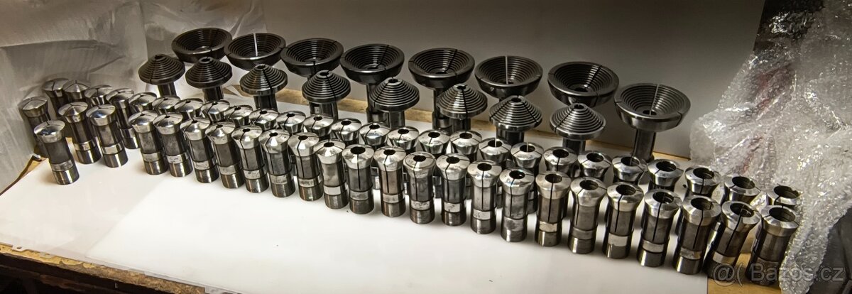 VELKA sada kleštin pro soustruh TOS SV 18. - 8