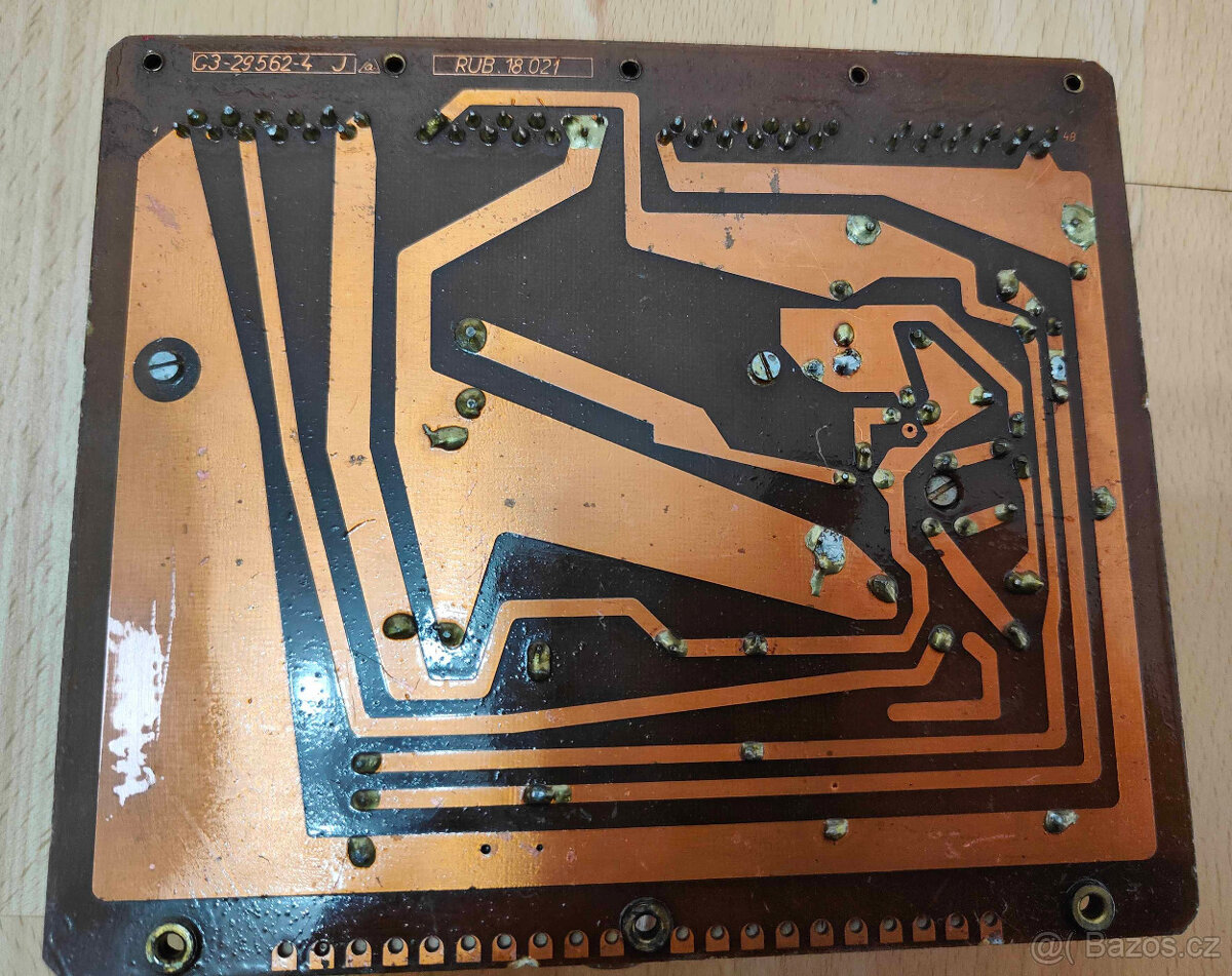 TESLA set 4ks modulových desek - RETRO ELEKTRONIKA - 8