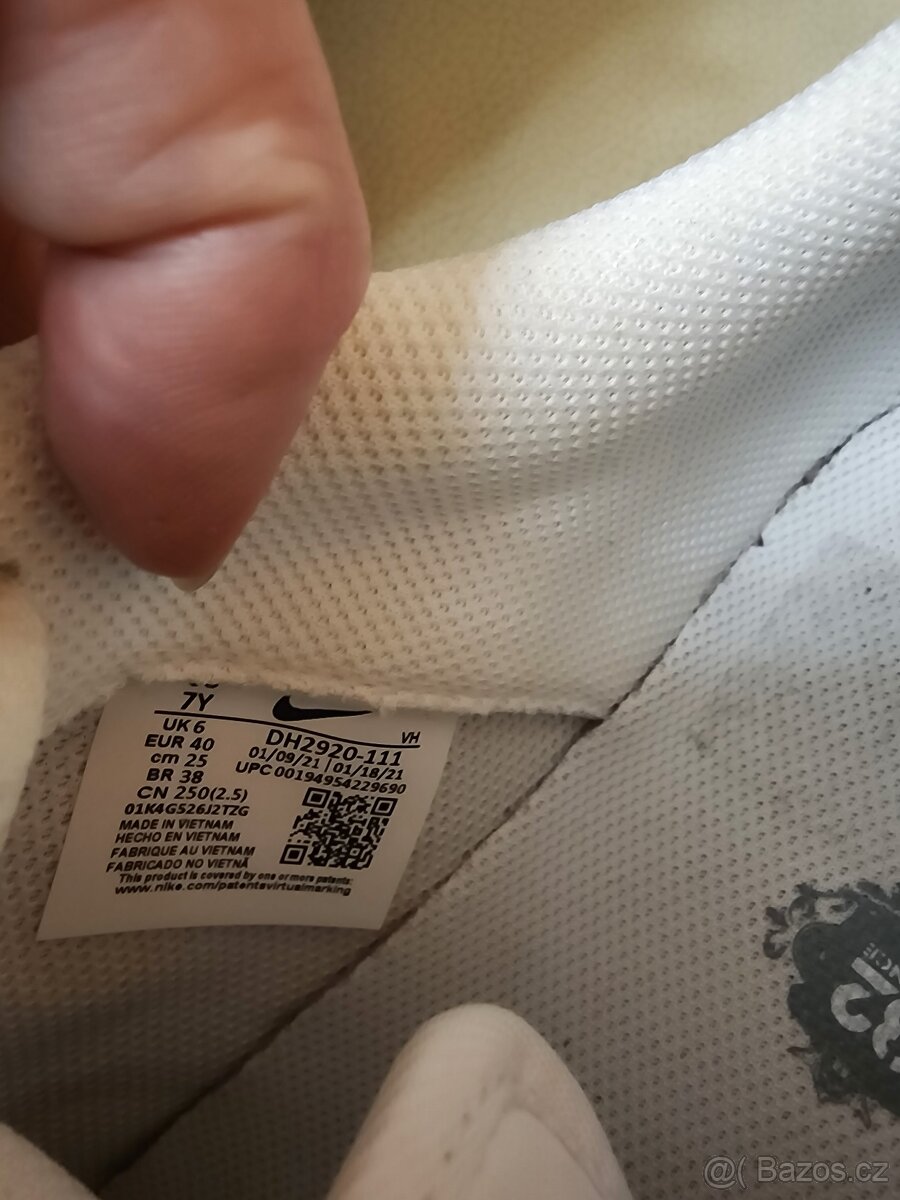 Nike Air Force 1 Low, bílé, velikost 40 - 8