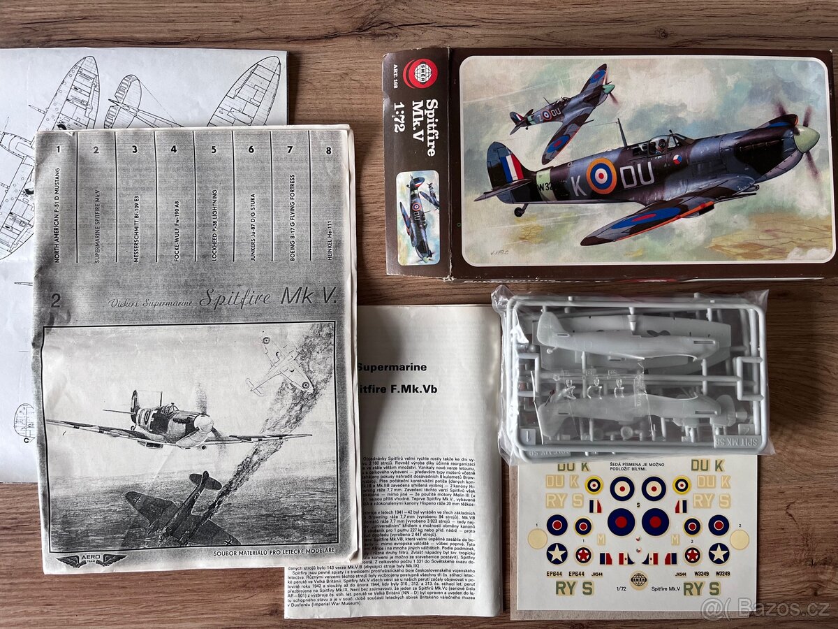 Staré plastikové modely 1/72 1/48 - 8