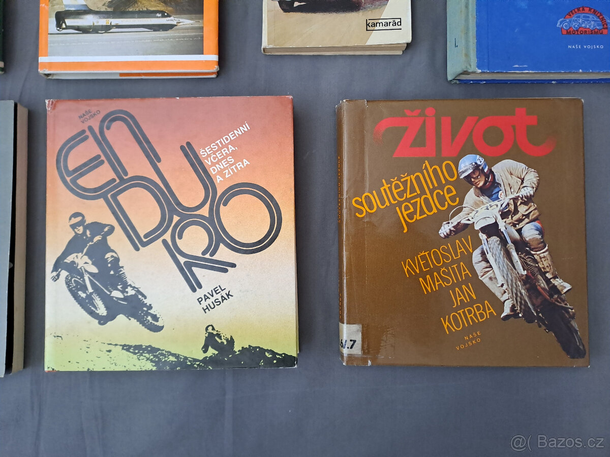 auto moto literatura ČSSR, Jawa, Škoda, Dakar, Enduro - 8