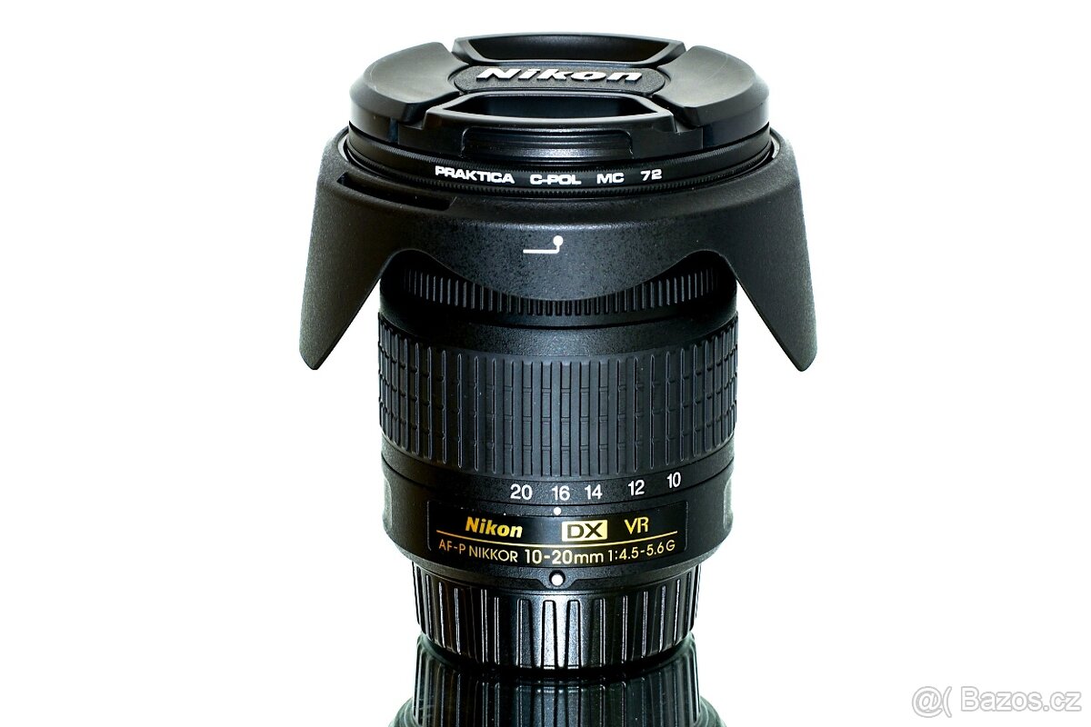 Nikon AF-P Nikkor 10-20mm VR + CPL filtr NEPOUŽITÝ - 8