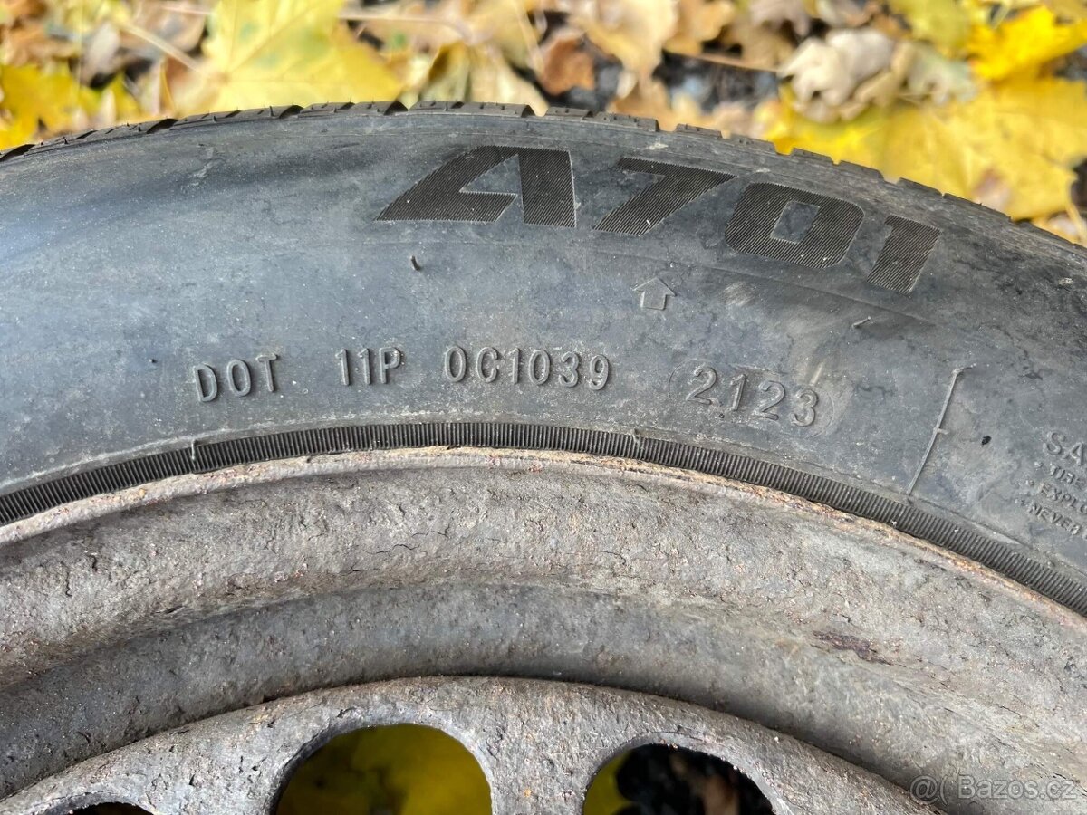 174. sada zimní kola 205/55 r16 5x112 VW Škoda - 8