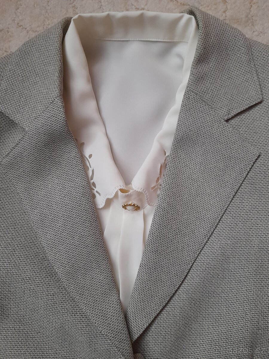 KOSTÝM KALHOTOVÝ - SAKO + KALHOTY - 8