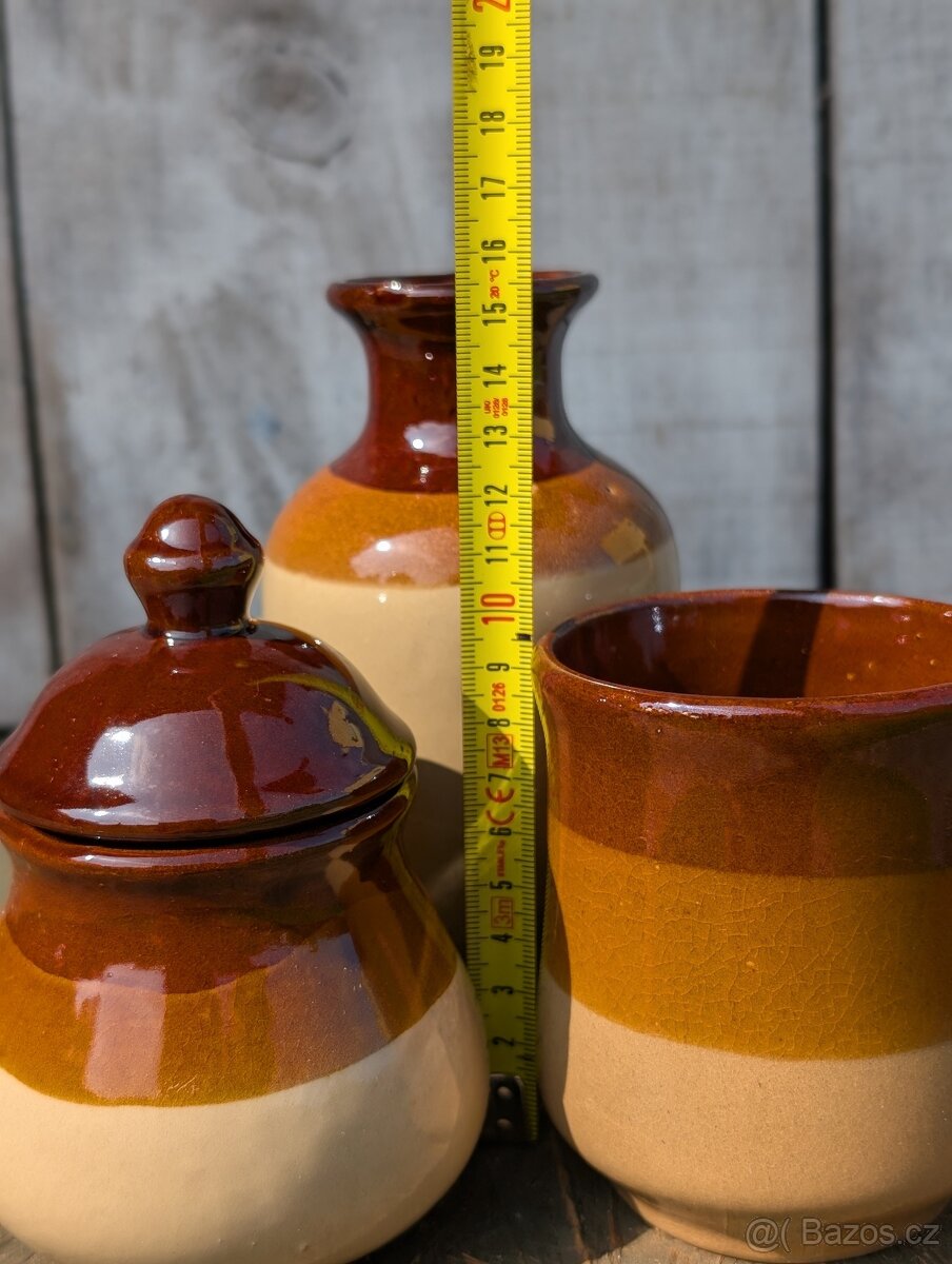 Retro souprava v přírodních barvách. - 8