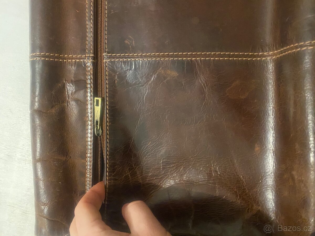 Cool kožená brašna “ Messenger Bag “ - 8