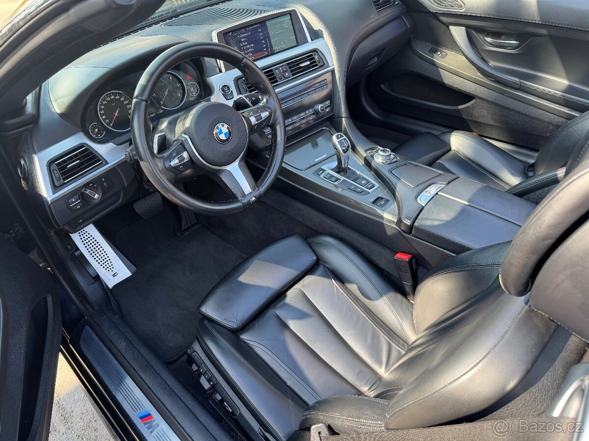 BMW 640d cabrio, 122 tis.km, původ DE - 8