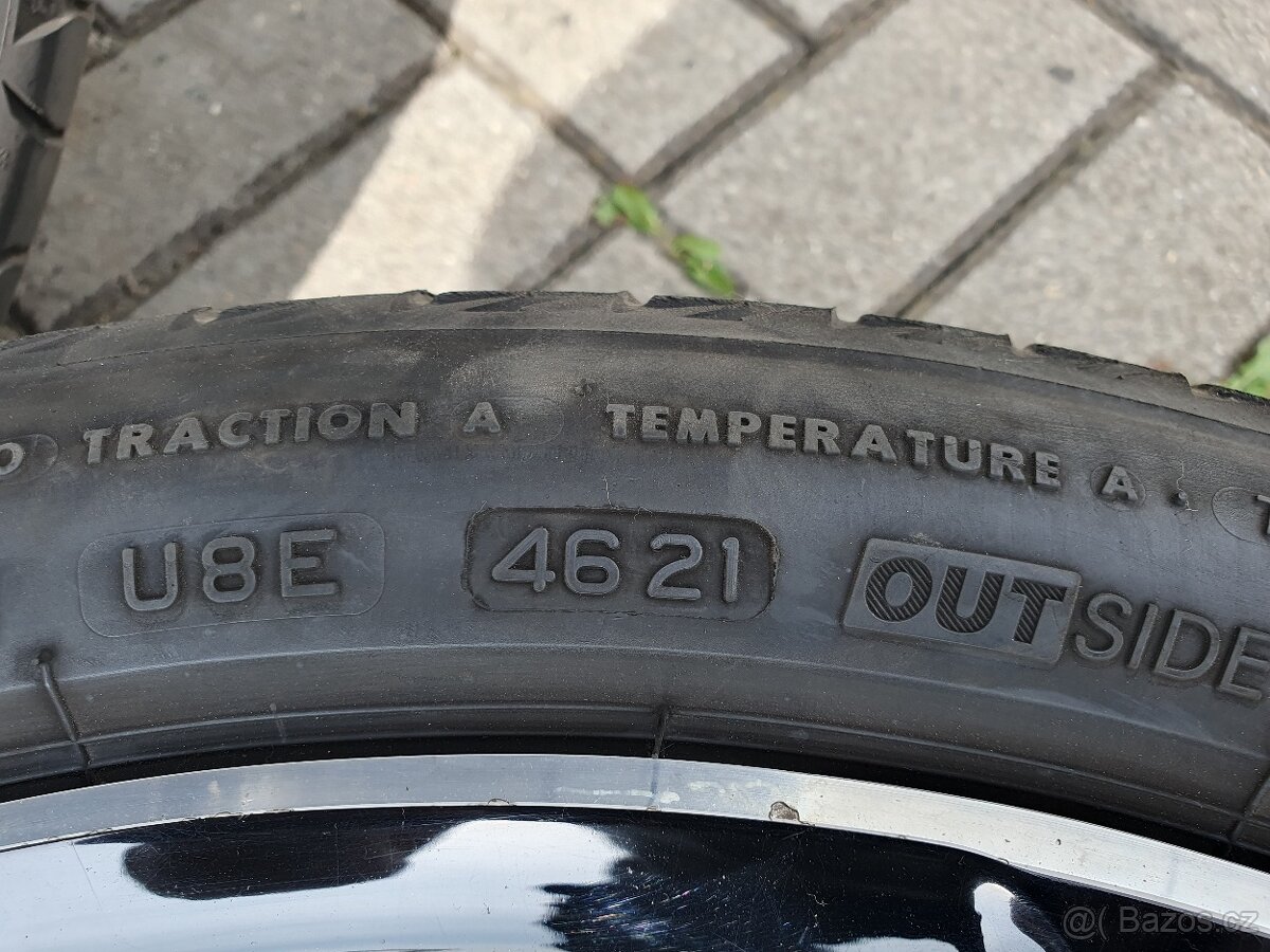 Alu kola vw 5x112 r18 7,5j et51 pneu 225/40/18 - 8