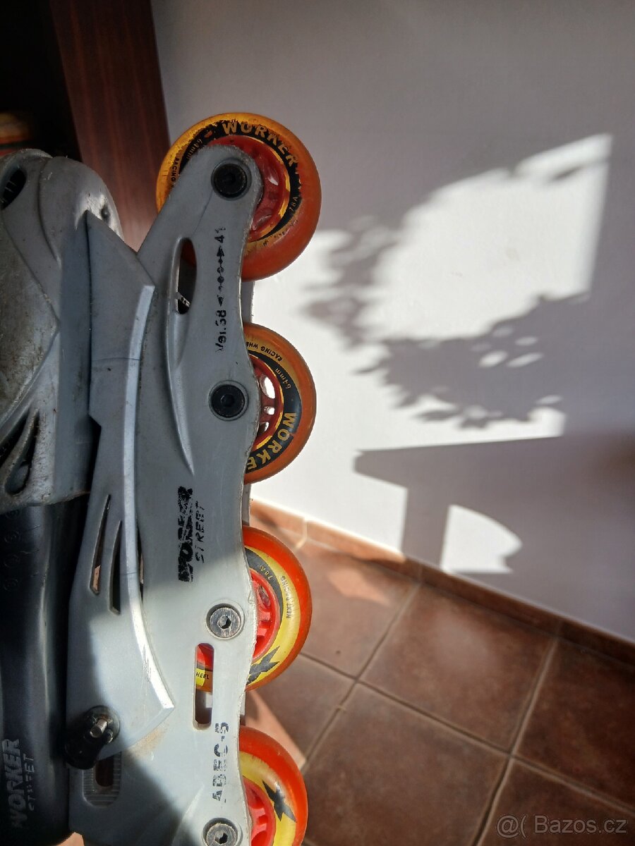 In line kolečkové brusle - 8