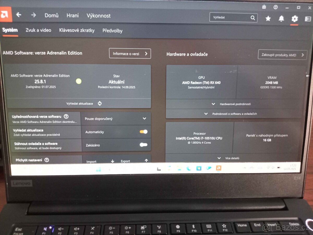 Lenovo ThinkPad E14-IML - 8