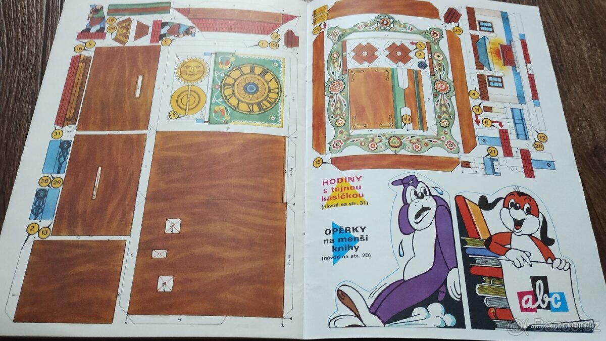 ABC -vystřihovací papírové hračky - 8